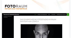 Desktop Screenshot of fotoraum.ch